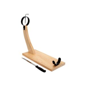 Jamonero y cuchillo