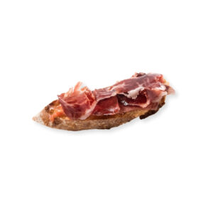 Montadito jamón de teruel