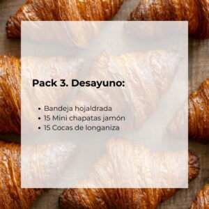 Pack 3 Desayuno