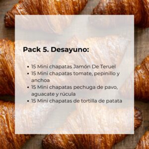 Pack 5 Desayuno