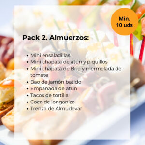 Pack 2 Almuerzos